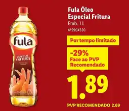 Lidl Fula Óleo Especial Fritura promoção