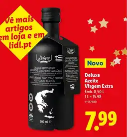 Lidl Deluxe Azeite Virgem Extra promoção