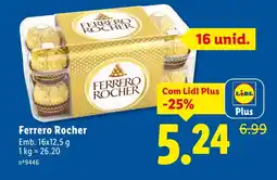 Lidl Ferrero Rocher promoção