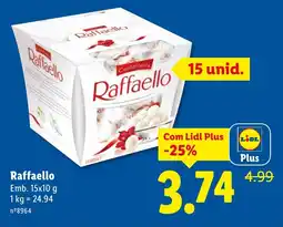 Lidl Raffaello promoção