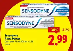 Lidl Sensodyne Pasta Dentes promoção