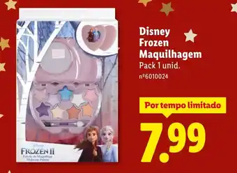 Lidl Disney Frozen Maquilhagem promoção