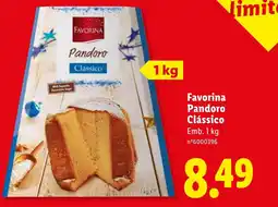 Lidl Favorina Pandoro Clássico promoção