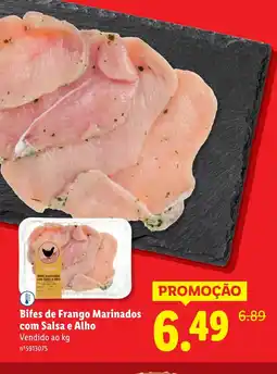 Lidl Bifes marinados com Salsa e Alho promoção