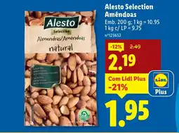 Lidl Alesto Selection Amêndoas promoção