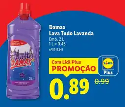 Lidl Damax Lava Tudo Lavanda promoção