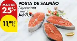 Pingo Doce Posta de salmão promoção
