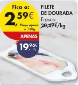 Pingo Doce Filete de dourada promoção