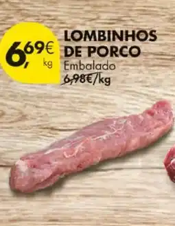 Pingo Doce Lombinhos de porco promoção