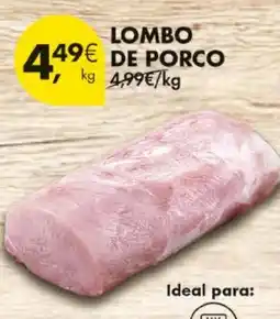 Pingo Doce Lombo de porco promoção