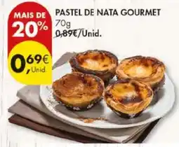 Pingo Doce Pastel de nata gourmet promoção