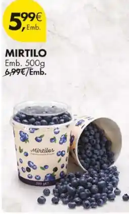 Pingo Doce Mirtilo promoção