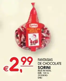Meu Super Fantasias de chocolate sorini promoção