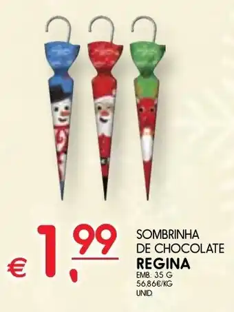 Meu Super Sombrinha de chocolate regina promoção