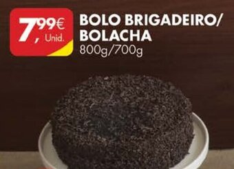 Pingo Doce Bolo Brigadeiro/Bolacha 800g/700g promoção