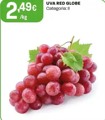 Intermarché UVA RED GLOBE promoção