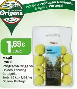 Intermarché Maçã PorSi Programa Origens promoção