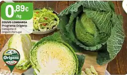 Intermarché Couve-lombarda Programa Origens promoção