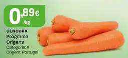 Intermarché Cenoura Programa Origens promoção
