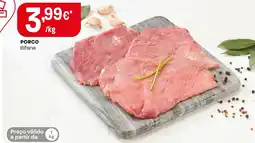 Intermarché Porco bifana promoção