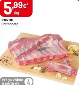 Intermarché Porco entrecosto promoção