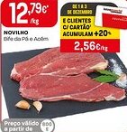 Intermarché NOVILHO Bife da Pá e Acém promoção