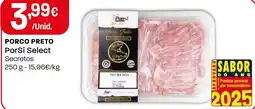 Intermarché Porco preto PorSi Select Secretos promoção
