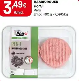 Intermarché HAMBURGUERES PorSi Peru promoção