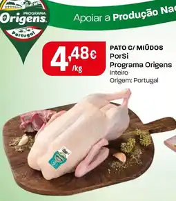 Intermarché Pato c/ miūdos PorSi Programa Origens Inteiro promoção
