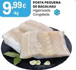 Intermarché Posta pequena de bacalhau promoção