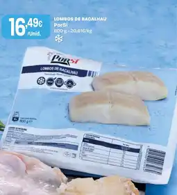 Intermarché Lombos de bacalhau PorSi promoção