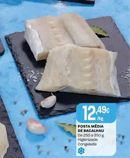 Intermarché Posta média de bacalhau promoção
