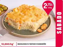 Intermarché Bacalhau c/ natas e camarão promoção