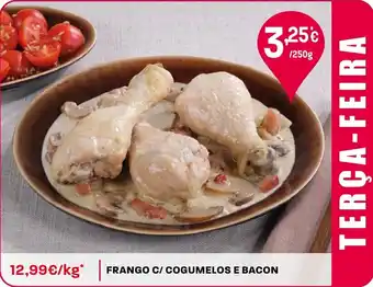 Intermarché Frango c/ cogumelos e bacon promoção