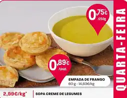 Intermarché Sopa creme de legumes promoção