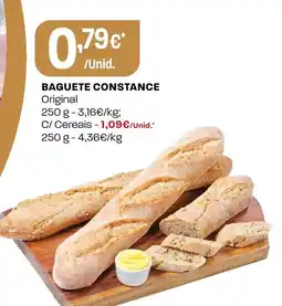 Intermarché Baguete constance original promoção