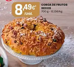 Intermarché Coroa de frutos secos promoção