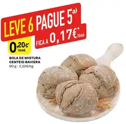 Intermarché Bola de mistura centeio baviera promoção