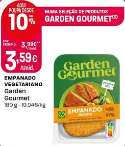 Intermarché Empanado vegetariano Garden Gourmet promoção