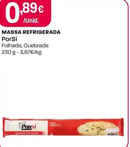 Intermarché Massa refrigerada PorSi promoção