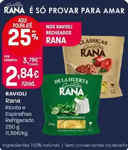 Intermarché Ravioli Rana promoção