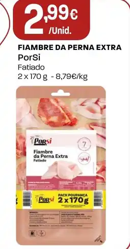 Intermarché Fiambre da perna extra PorSi promoção