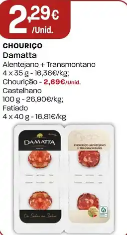 Intermarché Chouriço Damatta promoção