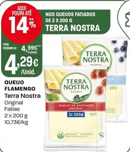 Intermarché Queijo flamengo Terra Nostra promoção