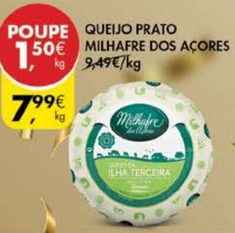 Pingo Doce Queijo Prato Milhafre dos Açores promoção