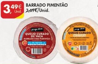 Pingo Doce Queijo Prato Barrado Pimentão promoção