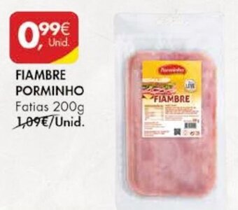 Pingo Doce Fiambre Porminho 200g promoção
