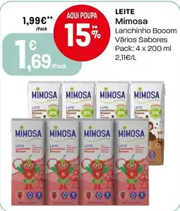 Intermarché Leite Mimosa promoção
