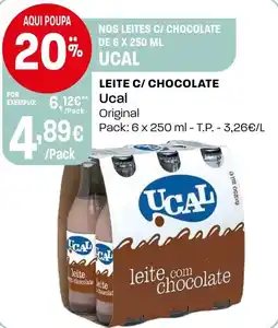 Intermarché Leite c/ chocolate Ucal promoção