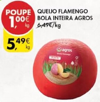 Pingo Doce Queijo Flamengo Bola Inteira Agros promoção